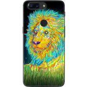 Чехол U-print OnePlus 5T Moonlight Lion