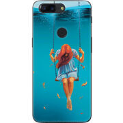 Чехол U-print OnePlus 5T Girl In The Sea