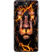 Чехол U-print OnePlus 5T Fire Lion