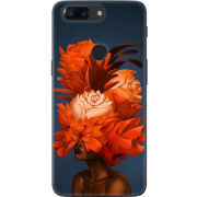 Чехол U-print OnePlus 5T Exquisite Orange Flowers