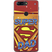 Чехол U-print OnePlus 5T Super Dad