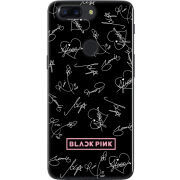 Чехол U-print OnePlus 5T Blackpink автограф