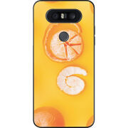 Чехол U-print LG Q8 Yellow Mandarins