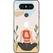 Чехол U-print LG Q8 Yoga Style