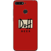 Чехол U-print Honor 7c Duff beer