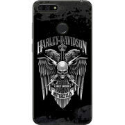 Чехол U-print Honor 7c Harley Davidson
