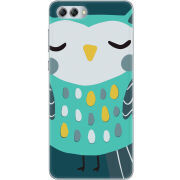 Чехол U-print Huawei Nova 2s Green Owl
