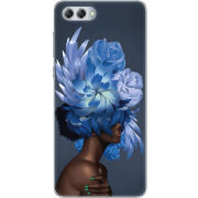 Чехол U-print Huawei Nova 2s Exquisite Blue Flowers