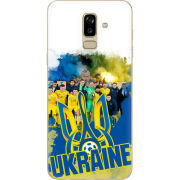 Чехол U-print Samsung J810 Galaxy J8 2018 Ukraine national team