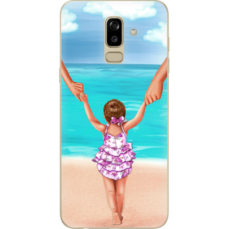 Чехол U-print Samsung J810 Galaxy J8 2018 Happy child