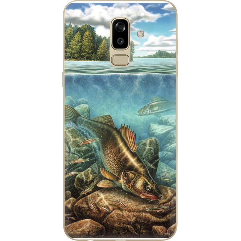 Чехол U-print Samsung J810 Galaxy J8 2018 Freshwater Lakes