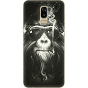 Чехол U-print Samsung J810 Galaxy J8 2018 Smokey Monkey