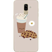 Чехол U-print Samsung J810 Galaxy J8 2018 Love Cookies