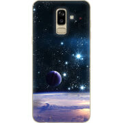 Чехол U-print Samsung J810 Galaxy J8 2018 Space Landscape