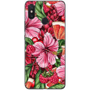 Чехол U-print Xiaomi Mi Max 3 Tropical Flowers