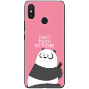 Чехол U-print Xiaomi Mi Max 3 Dont Touch My Phone Panda