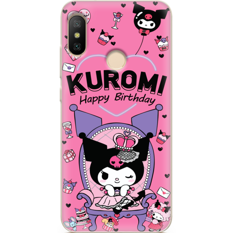 Чехол U-print Xiaomi Mi A2 Lite День народження Kuromi