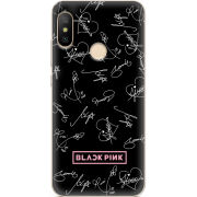 Чехол U-print Xiaomi Mi A2 Lite Blackpink автограф