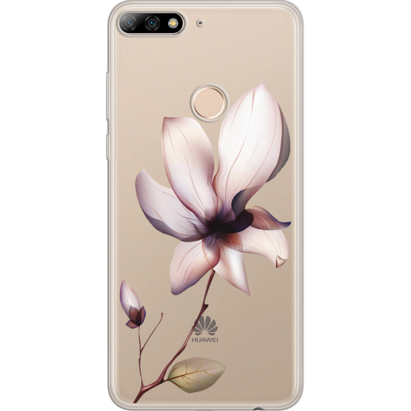 Прозрачный чехол Uprint Huawei Y7 Prime 2018 / Honor 7C Pro Magnolia