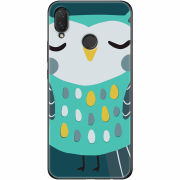 Чехол Uprint Huawei P Smart Plus Green Owl