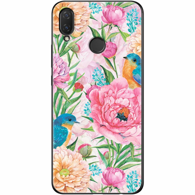 Чехол Uprint Huawei P Smart Plus Birds in Flowers