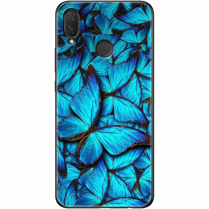 Чехол Uprint Huawei P Smart Plus лазурные бабочки