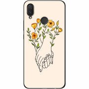Чехол Uprint Huawei P Smart Plus Flower Hands