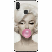 Чехол Uprint Huawei P Smart Plus Marilyn Monroe Bubble Gum