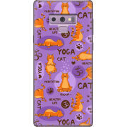 Чехол U-print Samsung N960 Galaxy Note 9 Yoga Cat