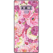 Чехол U-print Samsung N960 Galaxy Note 9 Pink Peonies