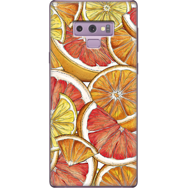 Чехол U-print Samsung N960 Galaxy Note 9 Citrus Pattern