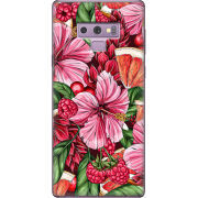 Чехол U-print Samsung N960 Galaxy Note 9 Tropical Flowers