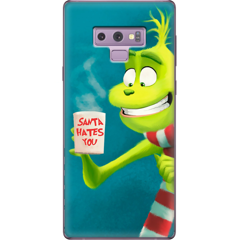 Чехол U-print Samsung N960 Galaxy Note 9 Santa Hates You