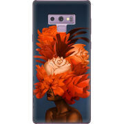 Чехол U-print Samsung N960 Galaxy Note 9 Exquisite Orange Flowers