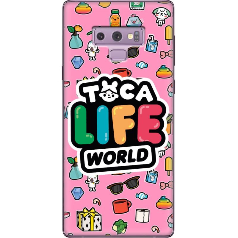 Чехол U-print Samsung N960 Galaxy Note 9 Toca Boca Life World