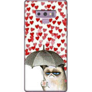 Чехол U-print Samsung N960 Galaxy Note 9 Raining Hearts