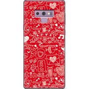Чехол U-print Samsung N960 Galaxy Note 9 Happy Valentines