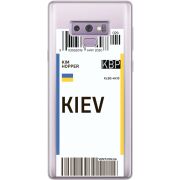 Прозрачный чехол Uprint Samsung N960 Galaxy Note 9 Ticket Kiev