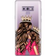 Прозрачный чехол Uprint Samsung N960 Galaxy Note 9 Queen and Princess