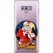 Прозрачный чехол Uprint Samsung N960 Galaxy Note 9 Cool Santa