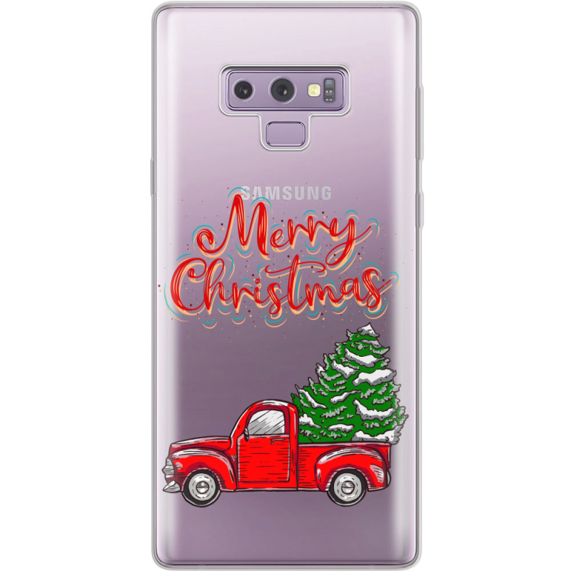 Прозрачный чехол Uprint Samsung N960 Galaxy Note 9 Holiday Car
