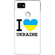 Чехол Uprint Google Pixel 2 XL I love Ukraine