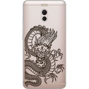 Прозрачный чехол Uprint Meizu M6 Note Chinese Dragon
