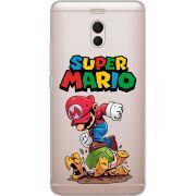 Прозрачный чехол Uprint Meizu M6 Note Super Mario