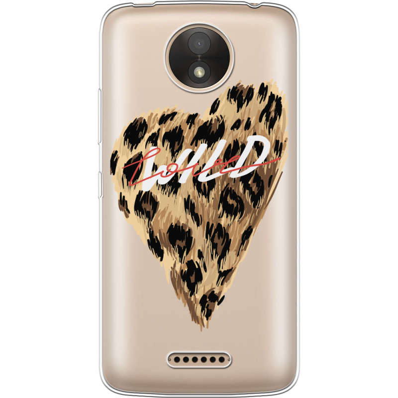 Прозрачный чехол Uprint Motorola Moto C Plus XT1723 Wild Love