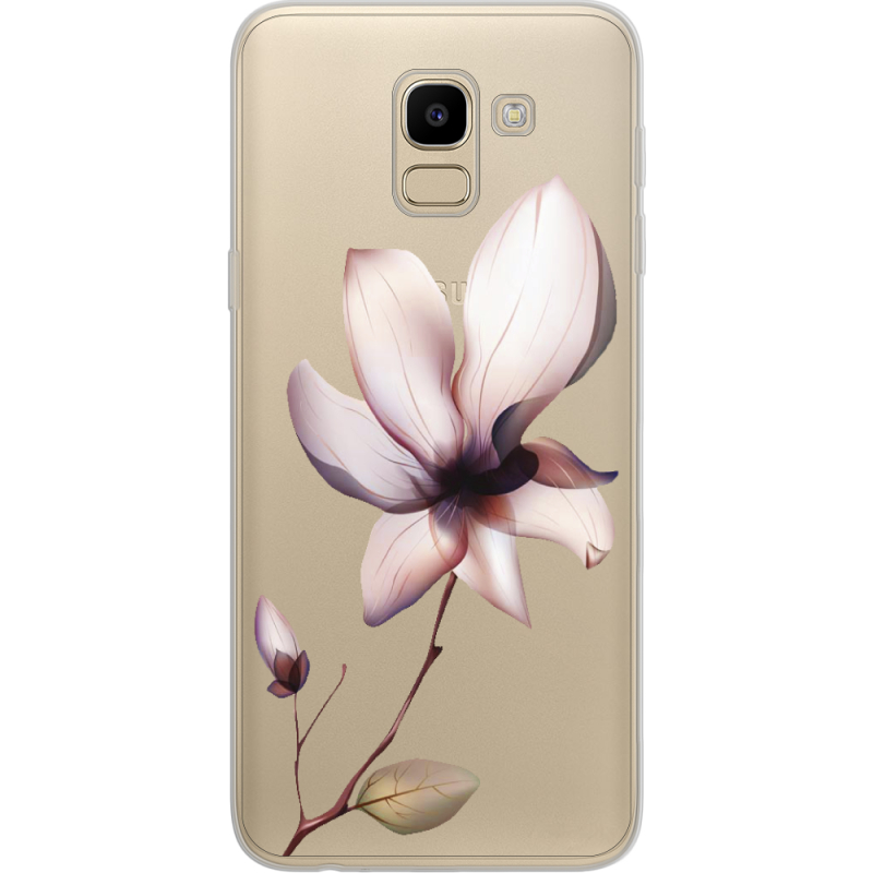 Прозрачный чехол Uprint Samsung J600 Galaxy J6 2018 Magnolia