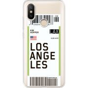Прозрачный чехол Uprint Xiaomi Mi 6X / A2 Ticket Los Angeles