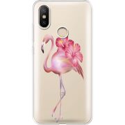 Прозрачный чехол Uprint Xiaomi Mi 6X / A2 Floral Flamingo