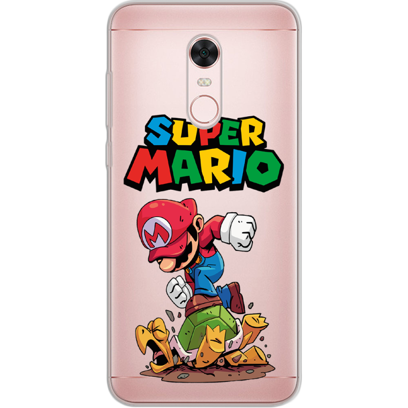 Прозрачный чехол Uprint Xiaomi Redmi 5 Plus Super Mario