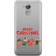 Прозрачный чехол Uprint Huawei Honor 6A Merry Christmas